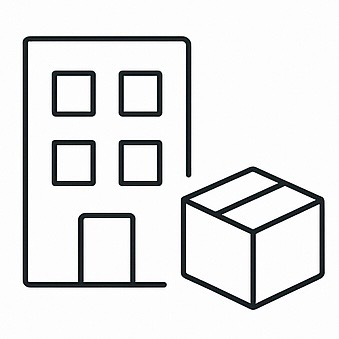 Icon für diskrete Firmenauflösung